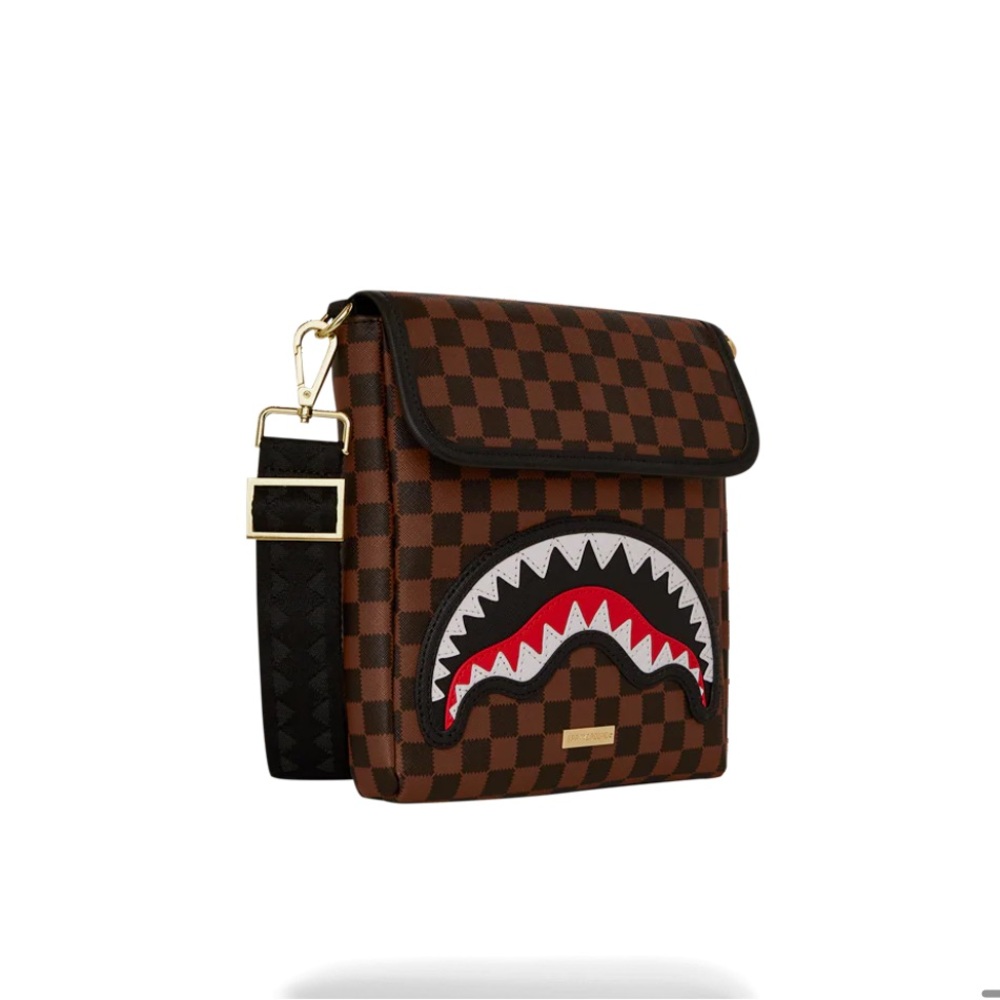 Sprayground Sawtooth Sharks in Paris Messenger Sling